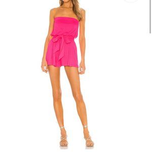 Susana Monaco Hot Pink Romper